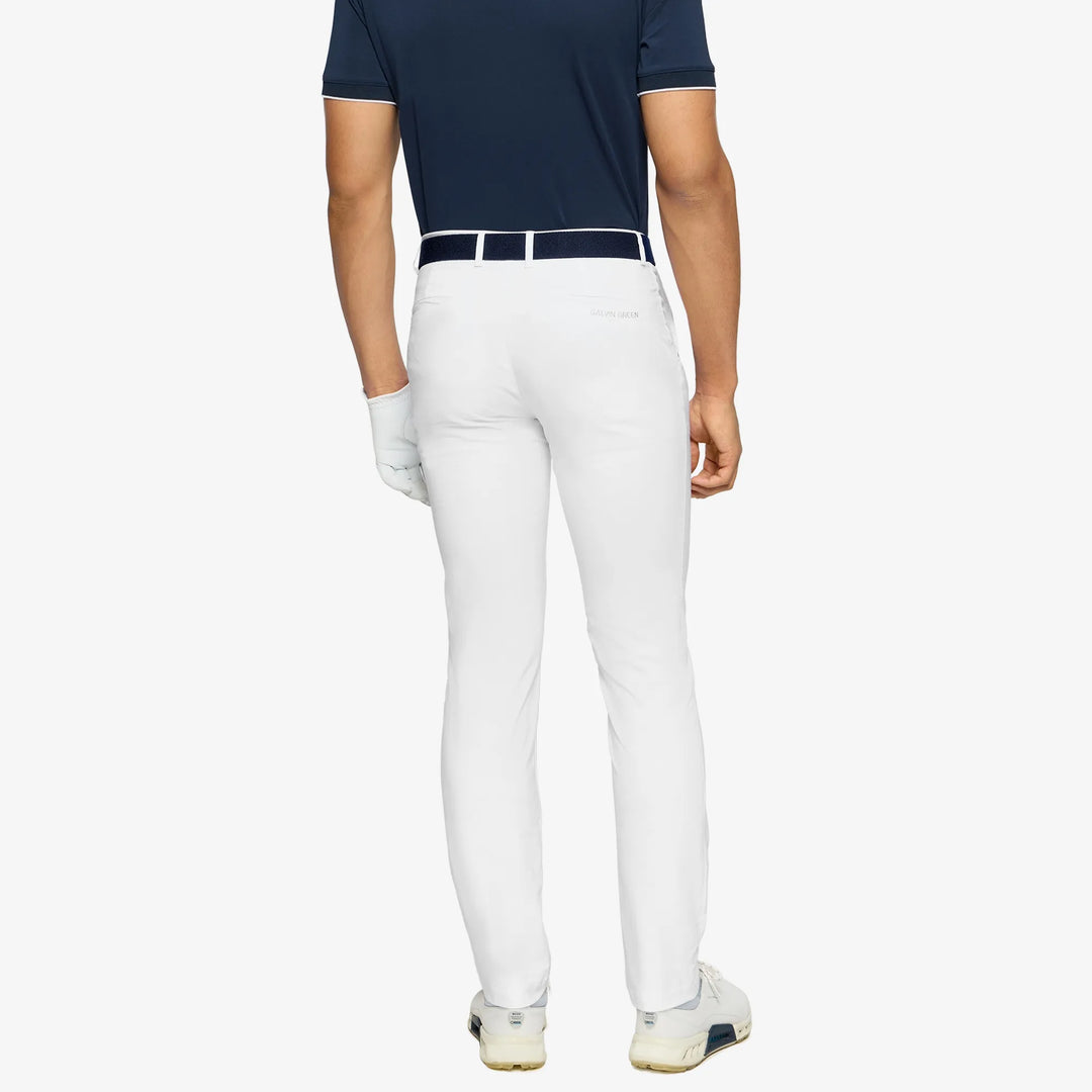 Noah is a Breathable golf pants for Men in the color White(5)