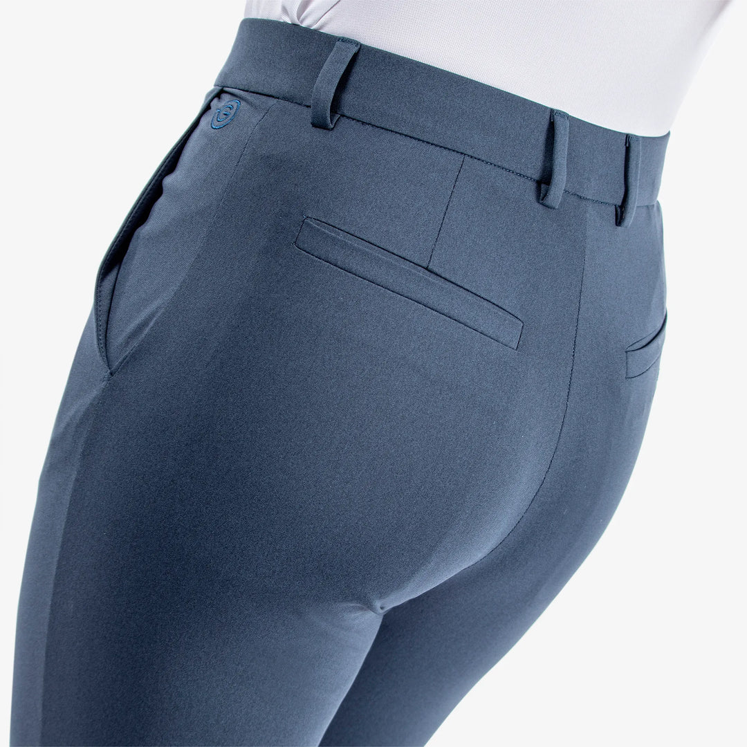 Nora Breathable golf pants Navy melange – Galvin Green Nora Breathable golf pants Navy melange – Galvin Green