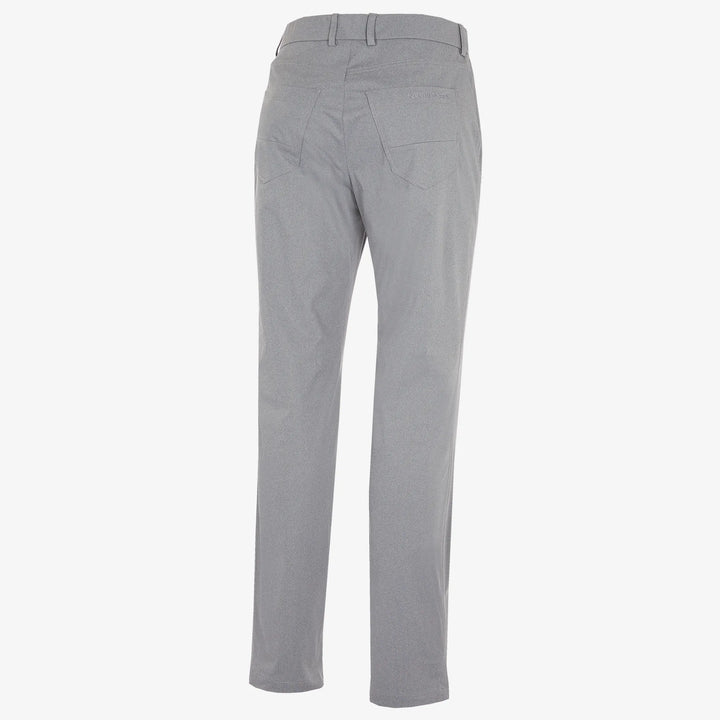 Norris is a Breathable golf pants for Men in the color Grey melange(7)