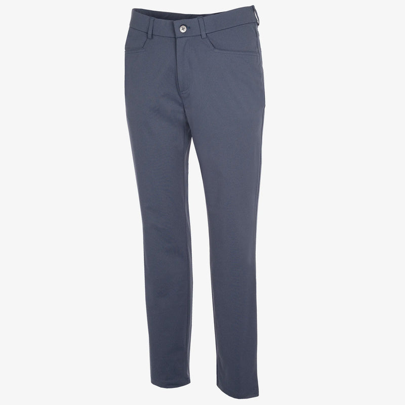 Norris is a Breathable golf pants for Men in the color Navy melange(0)