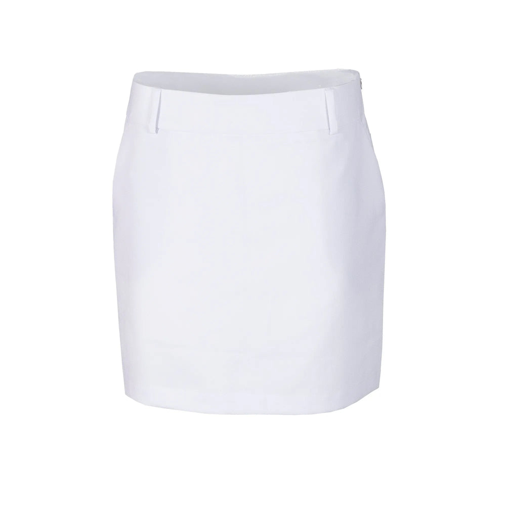 Nour is a Breathable golf skirt with inner shorts for Women in the color White(0)