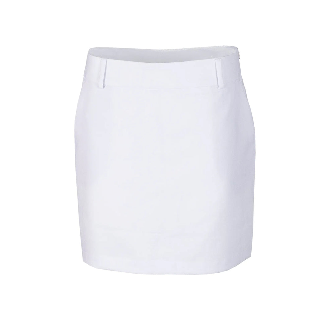 Nour is a Breathable golf skirt with inner shorts for Women in the color White(0)