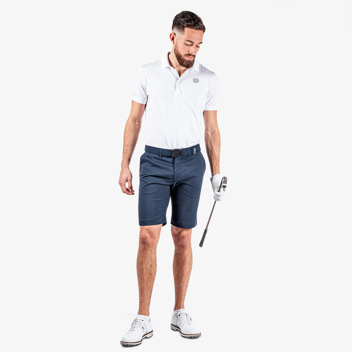 Paul is a Breathable golf shorts for Men in the color Navy(2)