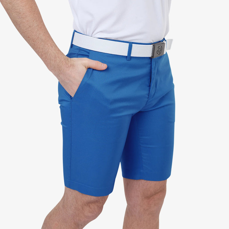 Paul is a Breathable golf shorts for Men in the color Royal Blue(3)