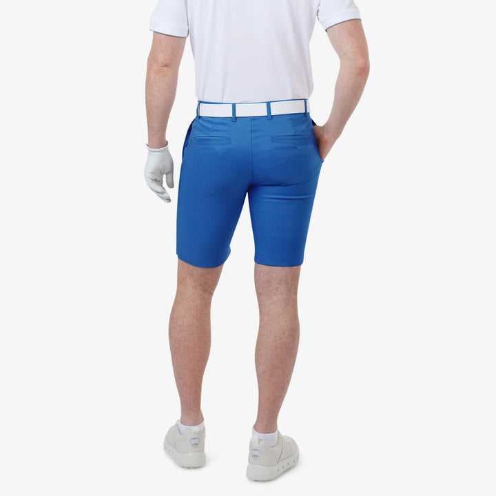 Paul is a Breathable golf shorts for Men in the color Royal Blue(4)