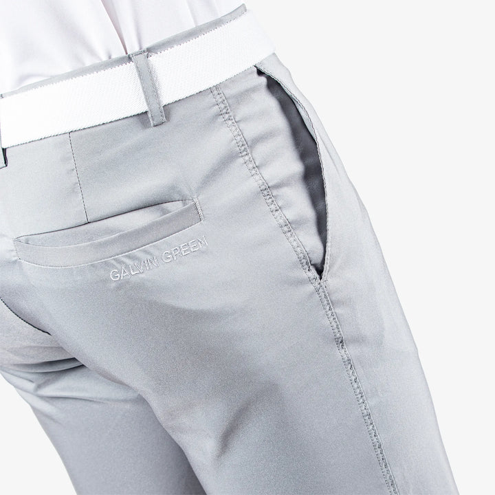 Paul is a Breathable golf shorts for Men in the color Sharkskin(5)