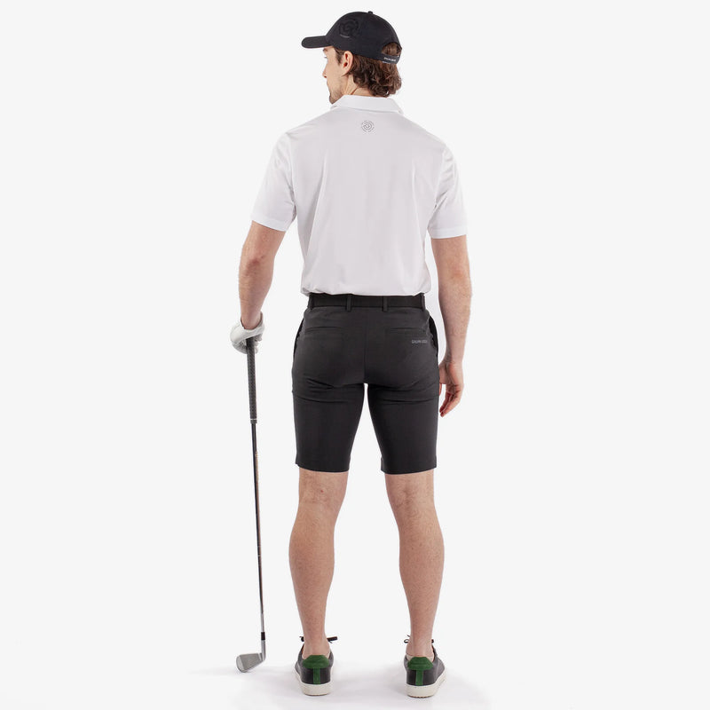 Paul is a Breathable golf shorts for Men in the color Black(6)