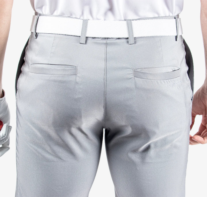 Paul is a Breathable golf shorts for Men in the color Sharkskin(6)