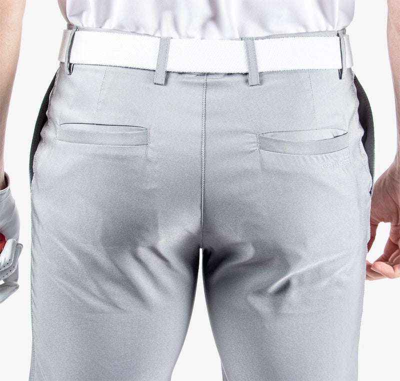 Paul is a Breathable golf shorts for Men in the color Sharkskin(6)