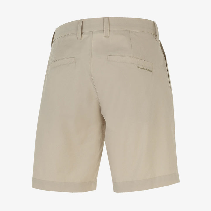 Pedro is a Breathable golf shorts for Men in the color Sand(1)