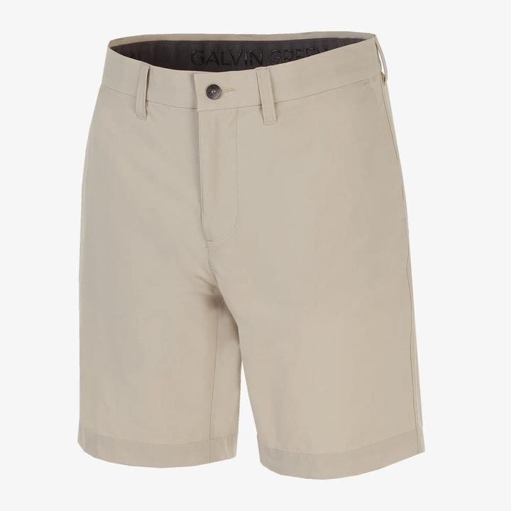 Pedro is a Breathable golf shorts for Men in the color Sand(0)