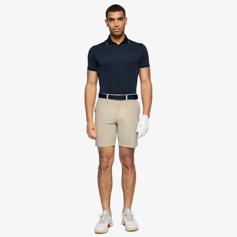 Pedro is a Breathable golf shorts for Men in the color Sand(2)