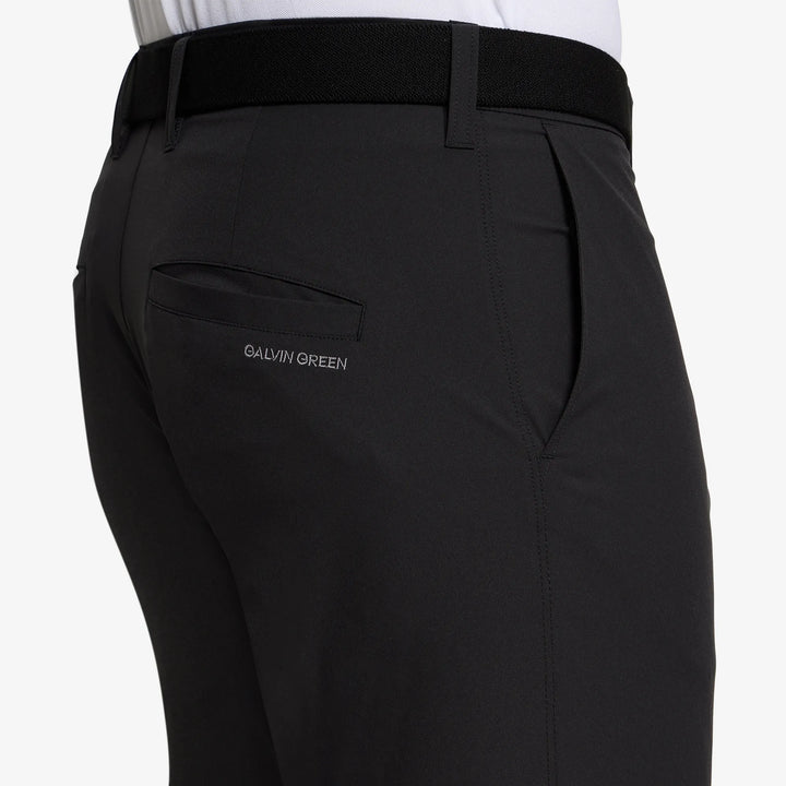 Pedro is a Breathable golf shorts for Men in the color Black(3)