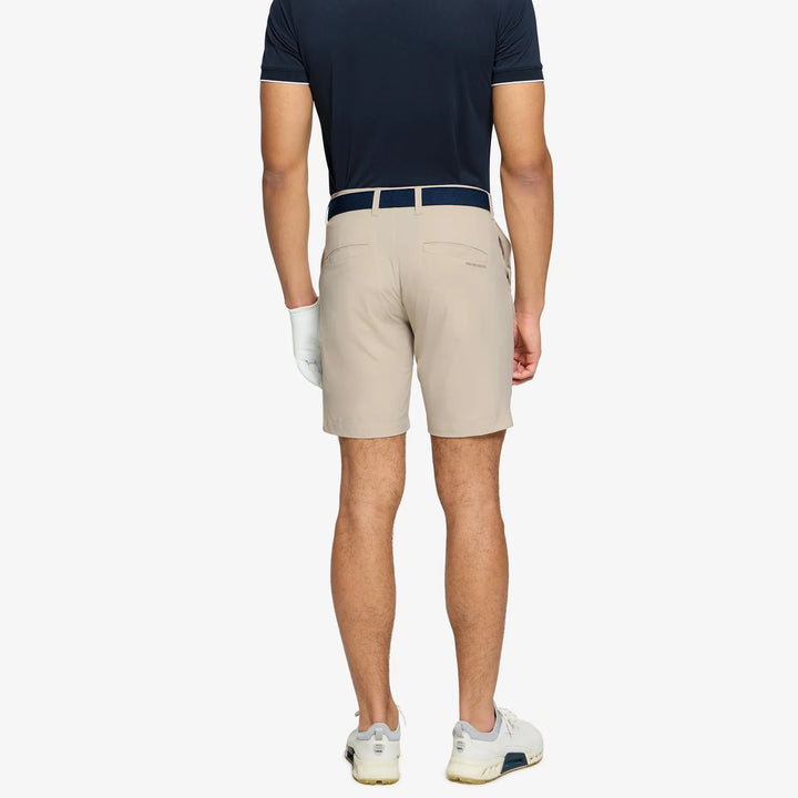 Pedro is a Breathable golf shorts for Men in the color Sand(4)