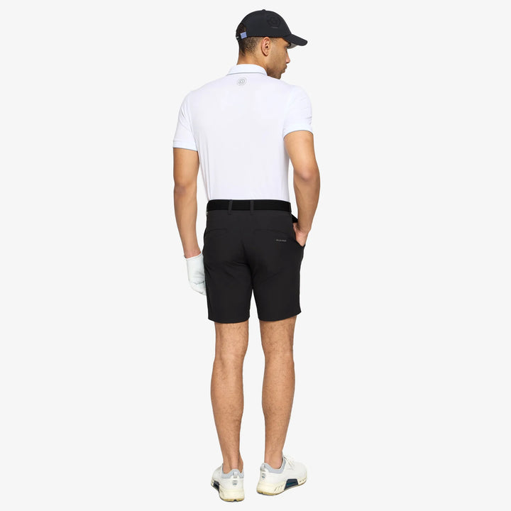 Pedro is a Breathable golf shorts for Men in the color Black(6)