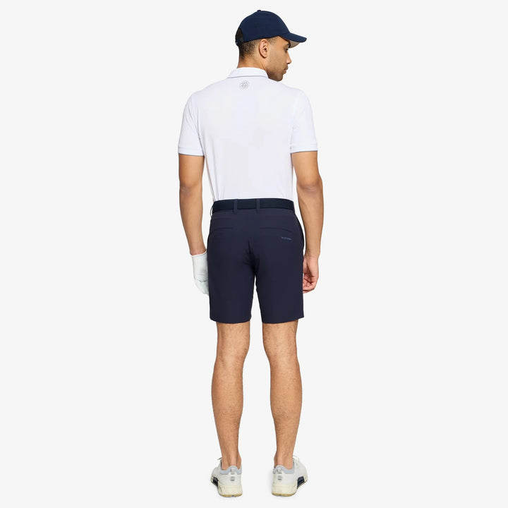 Pedro is a Breathable golf shorts for Men in the color Navy(6)