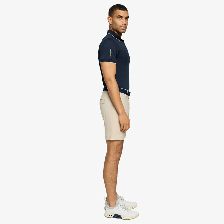 Pedro is a Breathable golf shorts for Men in the color Sand(5)