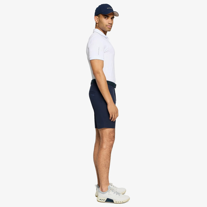 Pedro is a Breathable golf shorts for Men in the color Navy(5)