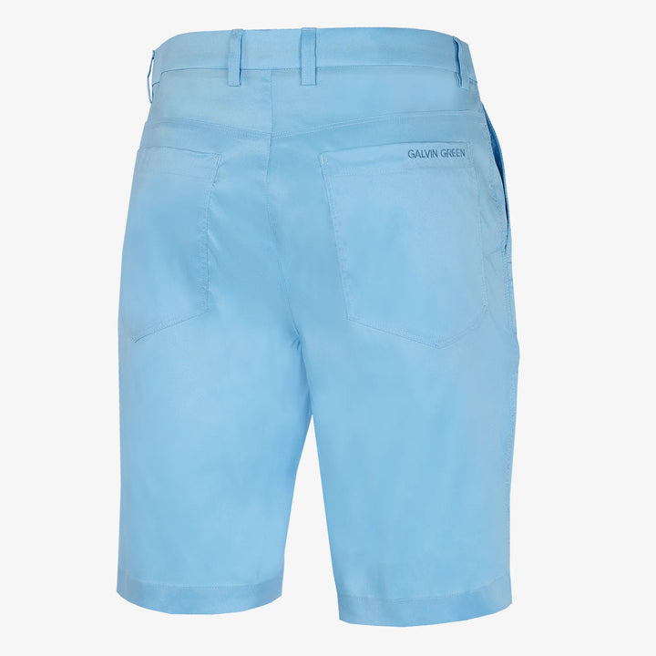 Percy is a Breathable golf shorts for Men in the color Alaskan Blue(7)