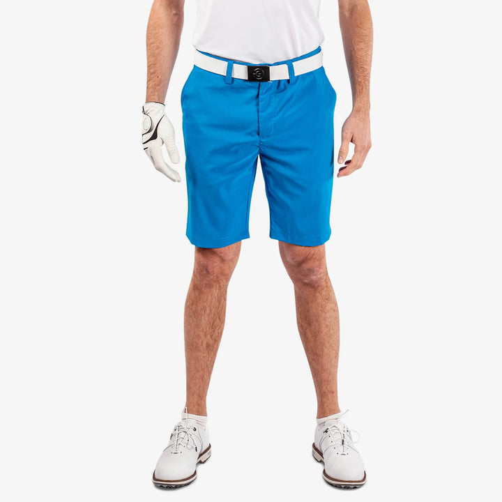 Percy is a Breathable golf shorts for Men in the color Blue(1)