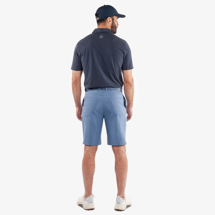 Percy is a Breathable golf shorts for Men in the color Moonlight Blue(6)