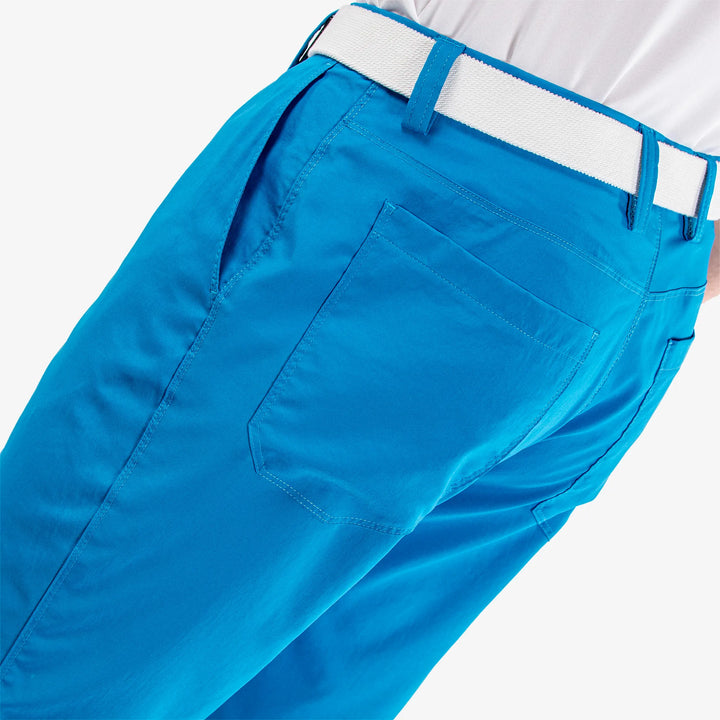 Percy is a Breathable golf shorts for Men in the color Blue(5)