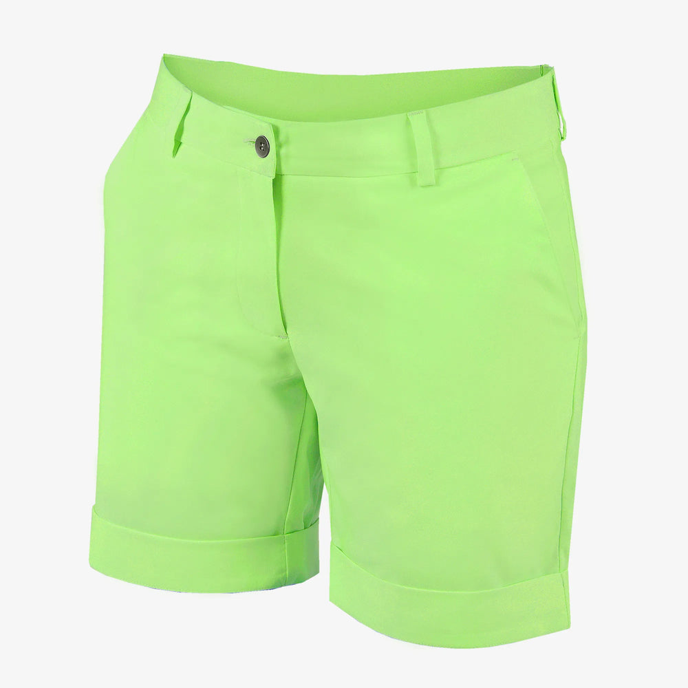 Petra is a Breathable golf shorts for Women in the color Fresh Green(0)
