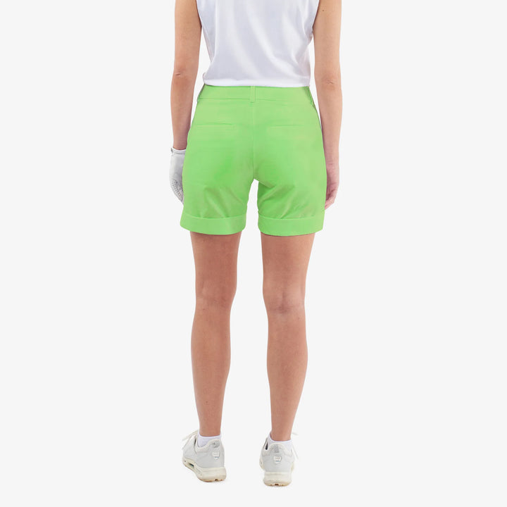 Petra is a Breathable golf shorts for Women in the color Fresh Green(6)