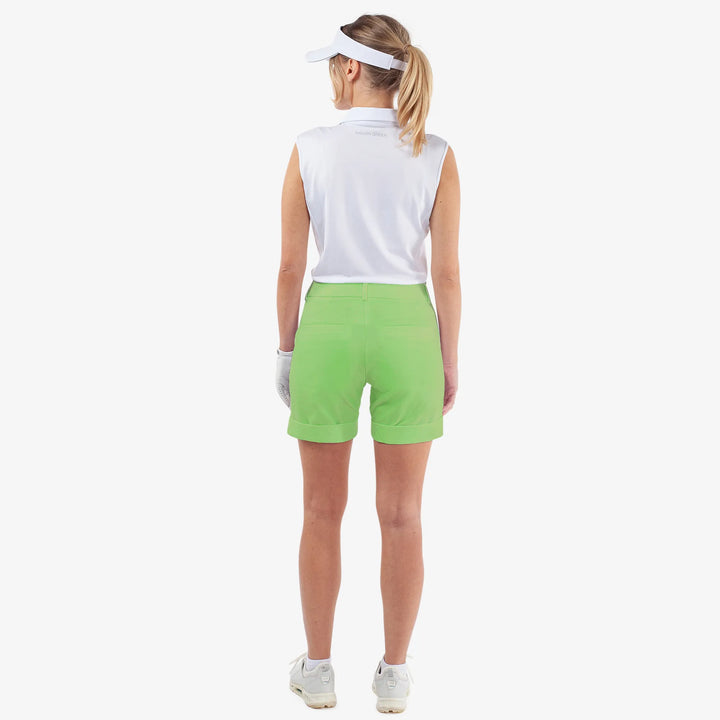 Petra is a Breathable golf shorts for Women in the color Fresh Green(5)