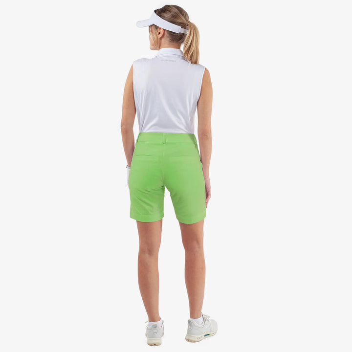 Petra is a Breathable golf shorts for Women in the color Fresh Green(7)