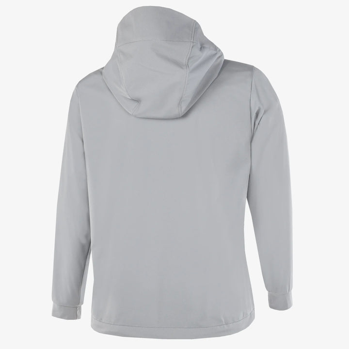 Rafael is a Windproof and water repellent golf jacket for Juniors in the color Sharkskin(10)