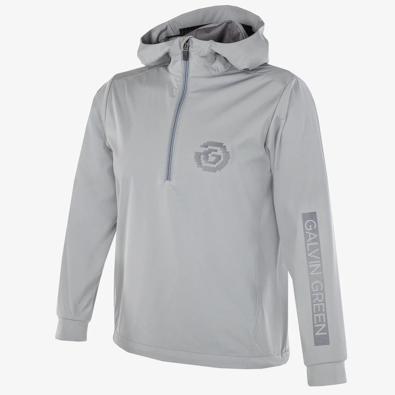 Rafael is a Windproof and water repellent golf jacket for Juniors in the color Sharkskin(0)