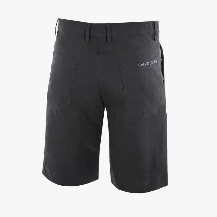 Raul is a Breathable golf shorts for Juniors in the color Black(10)