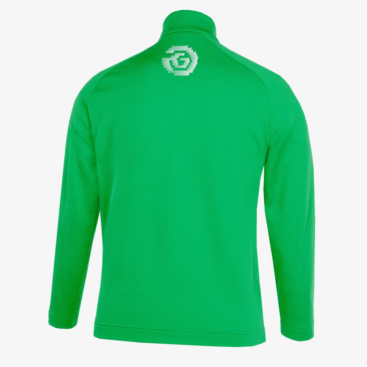 Raz is a Insulating golf mid layer for Juniors in the color Golf Green(8)