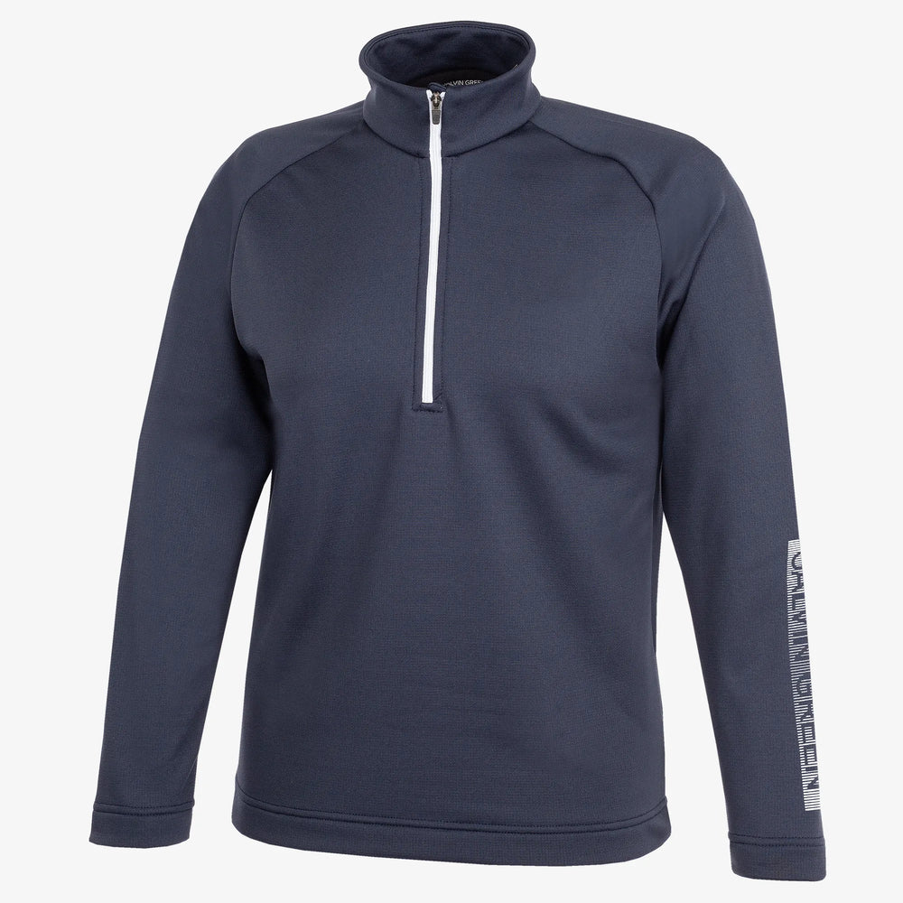 Raz is a Insulating golf mid layer for Juniors in the color Navy(0)