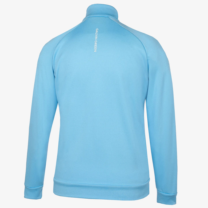 Rex is a Insulating golf mid layer for Juniors in the color Alaskan Blue/White(9)