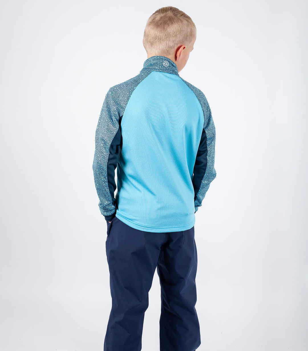 Rick is a Insulating golf mid layer for Juniors in the color Blue Bell(5)