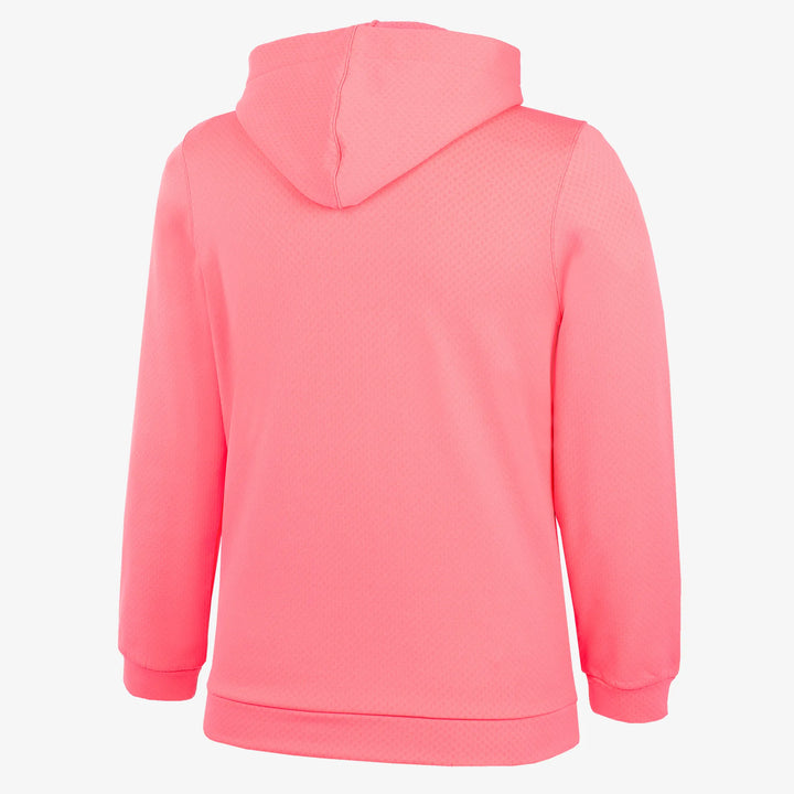 Rico is a Insulating golf sweatshirt for Juniors in the color Camelia Rose(7)