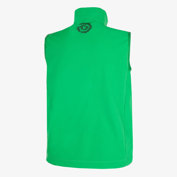Rio is a Windproof and water repellent golf vest for Juniors in the color Golf Green(9)