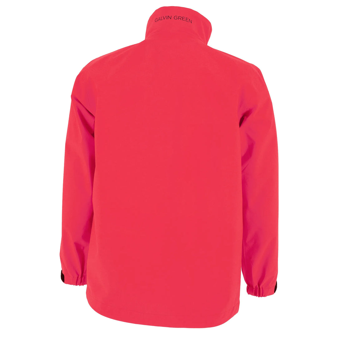 River is a Waterproof golf jacket for Juniors in the color Fantastic Black(2)