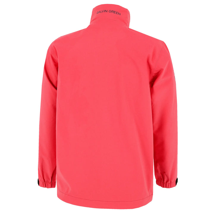 River is a Waterproof golf jacket for Juniors in the color Red(2)