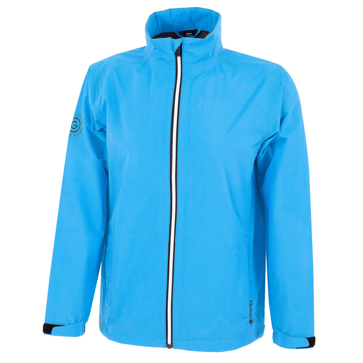 River is a Waterproof golf jacket for Juniors in the color Blue Bell(0)
