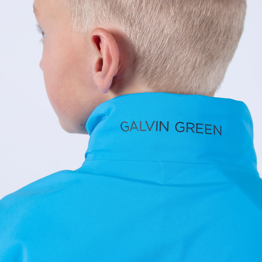 River is a Waterproof golf jacket for Juniors in the color Blue Bell(4)
