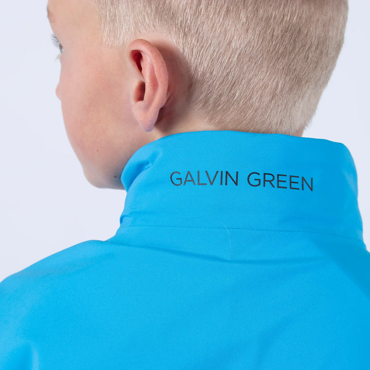 River is a Waterproof golf jacket for Juniors in the color Blue Bell(4)