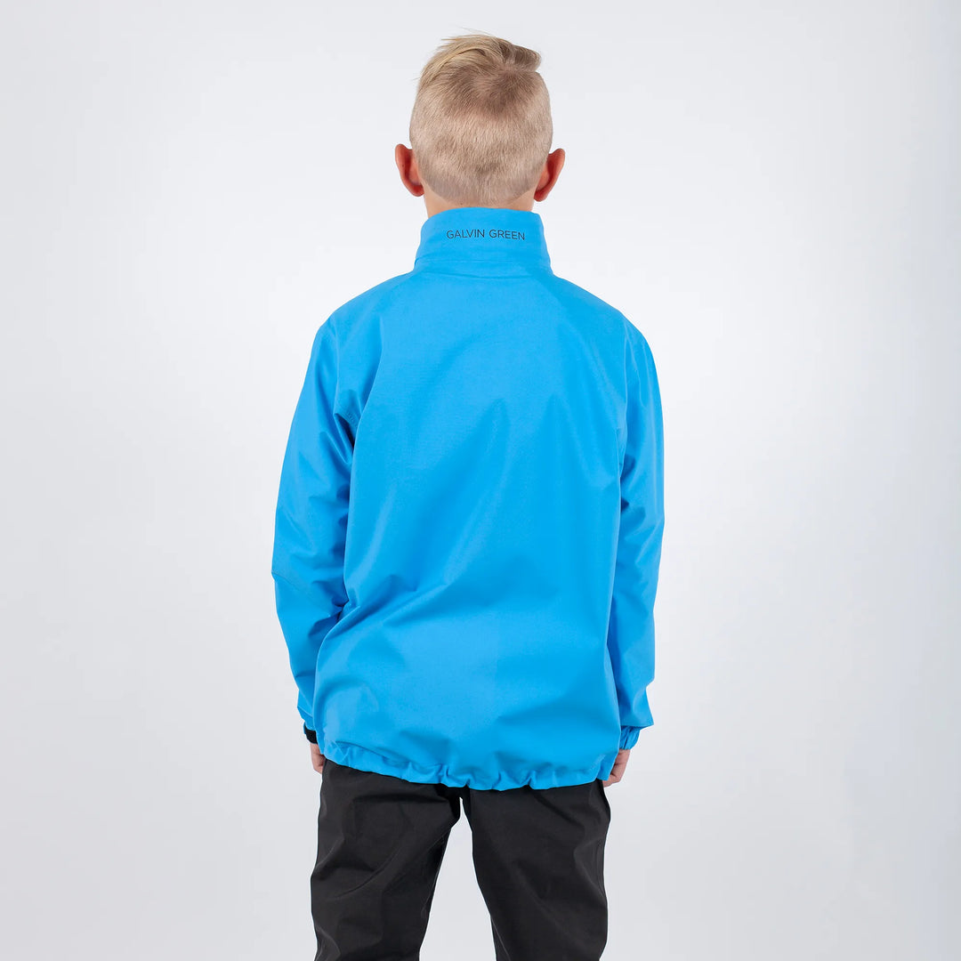 River is a Waterproof golf jacket for Juniors in the color Blue Bell(5)