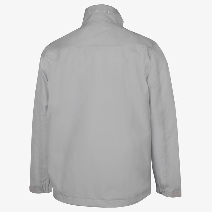 Robert is a Waterproof golf jacket for Juniors in the color Sharkskin/White(9)