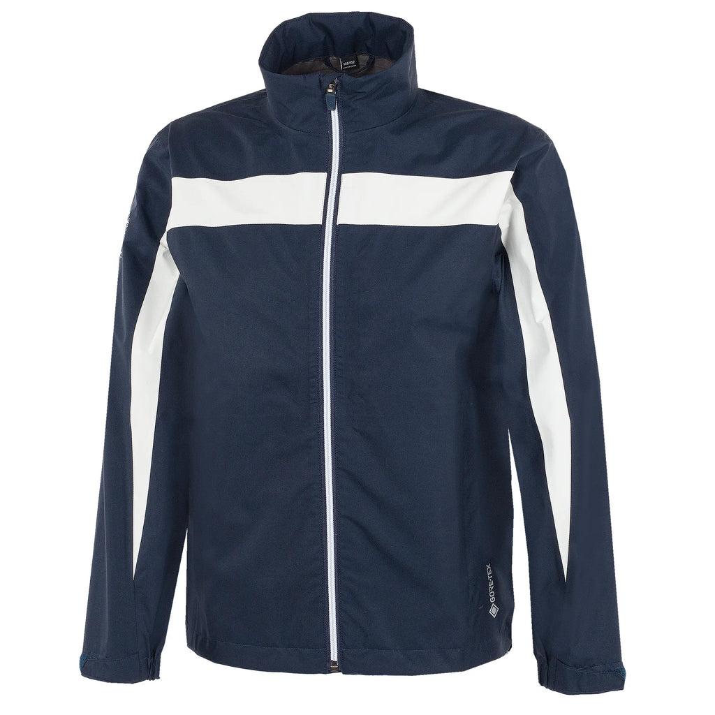 Robert Waterproof golf jacket Blue – Galvin Green