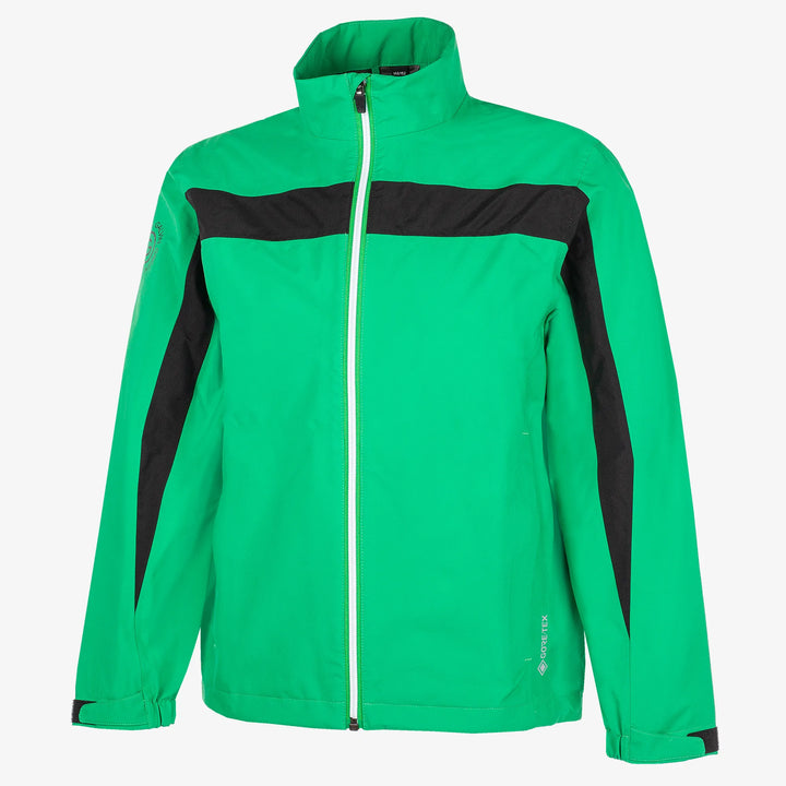 Robert is a Waterproof golf jacket for Juniors in the color Golf Green(0)