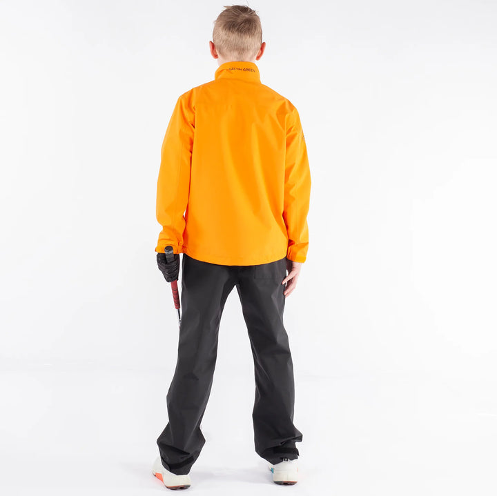 Robert is a Waterproof golf jacket for Juniors in the color Orange(6)