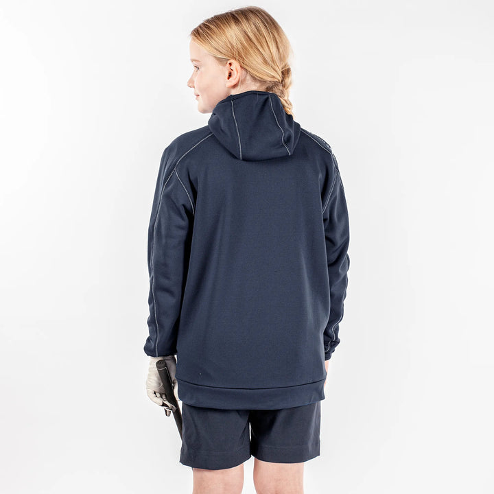 Rob is a Insulating golf sweatshirt for Juniors in the color Navy(5)
